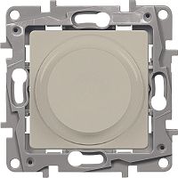 Светорегулятор поворотный без рамки Legrand Etika 5-300Вт слоновая кость картинка